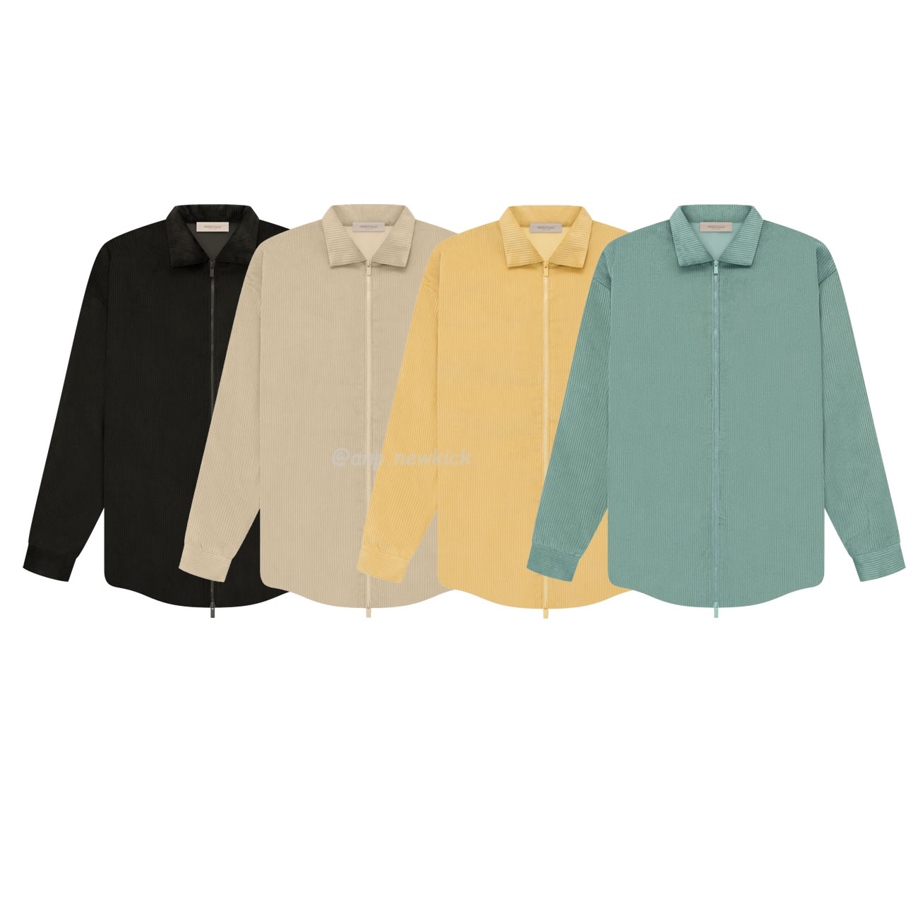 Fear Of God Essentials Corduroy Shirt Jacket Mid Length (1) - newkick.vip